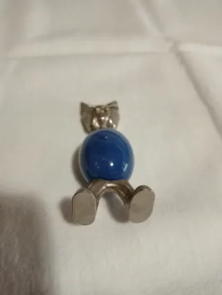 Soprammobile gatto vintage in onice