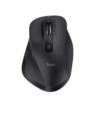 Ratón Inalámbrico Recargable Trust Negro