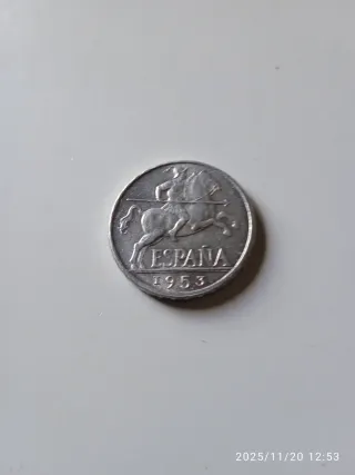 10 céntimos S.C. 1953 Estado Español