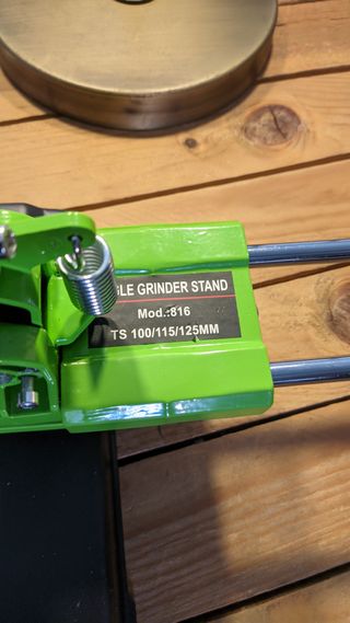 Soporte Amoladora con Mango Deslizante