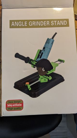 Soporte Amoladora con Mango Deslizante