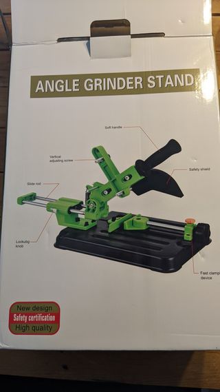 Soporte Amoladora con Mango Deslizante