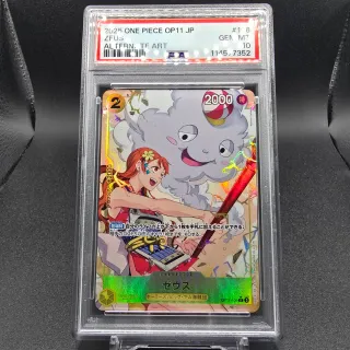 Zeus OP11-106 JP PSA 10 A fist of divine speed