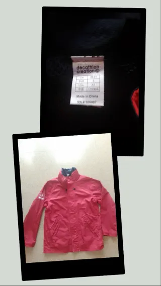 Anorak impermeable Decathlon talla S