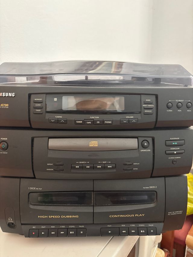 Equipo de música Samsung SCM-6700