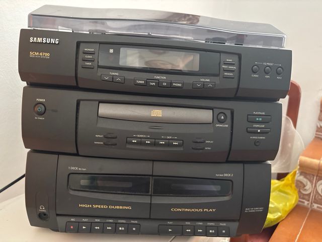 Equipo de música Samsung SCM-6700