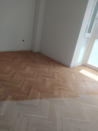 Parquet antiguo para renovación