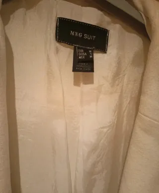 Abrigo mujer Mango beige