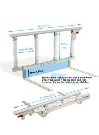 Barrera de seguridad cama plegable