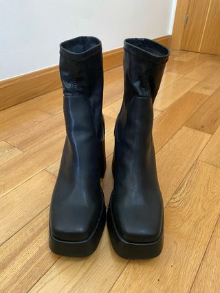 Botas negras plataforma
