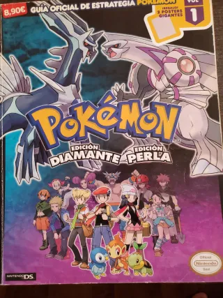 Guia oficial Pokemon Edición Diamante y Perla