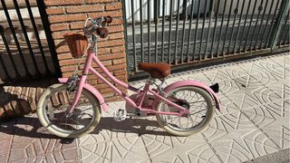 Bicicleta Bobbin 16 Rosa con ruedines