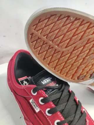 Zapatillas Vans Curren Caples Rojas