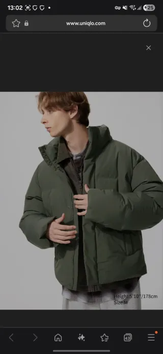 Chaqueta Uniqlo Impermeable Talla M