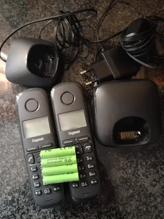 Teléfono Inalámbrico Gigaset Negro