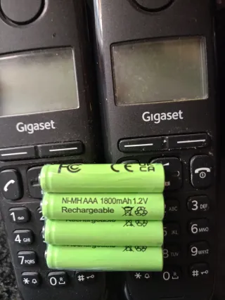 Teléfono Inalámbrico Gigaset Negro