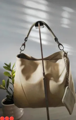 Borsa Merlanti in Vera Pelle