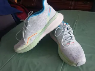 Zapatillas Adidas Mujer Blancas y Verdes