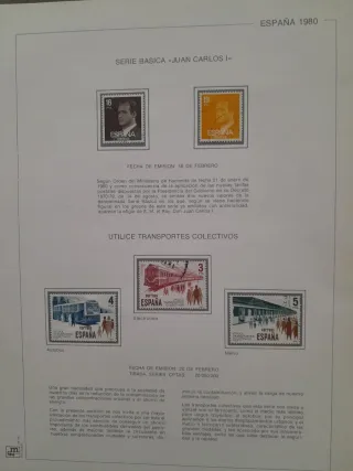Sellos España 1980 Completo
