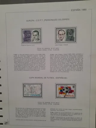 Sellos España 1980 Completo