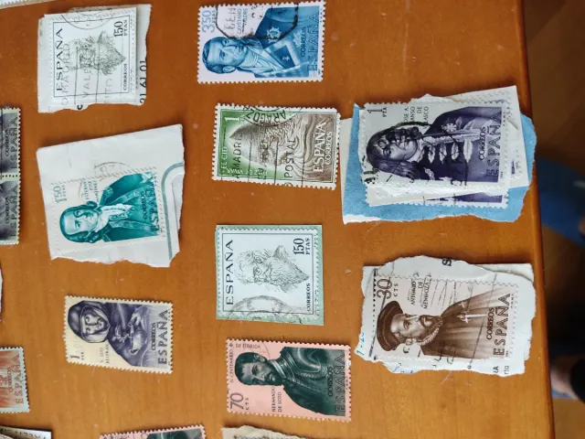 Lote Sellos Usados Personajes históricos.