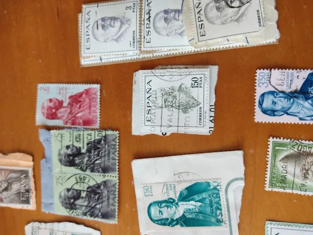 Lote Sellos Usados Personajes históricos.