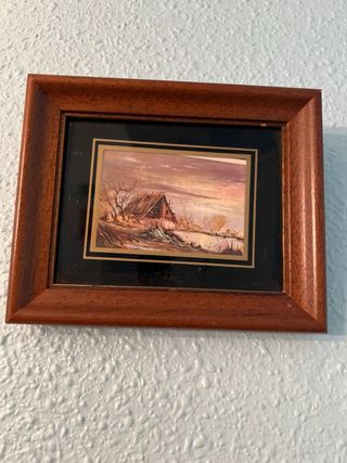 Lote de 3 cuadros antiguos