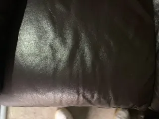 Conjunto Sofás Piel Marrón 3+2 Plazas