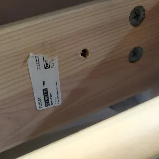 Estantería Organizador FLISAT IKEA Madera