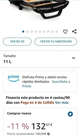 Princess Freidora sin Aceite y Horno de Aire