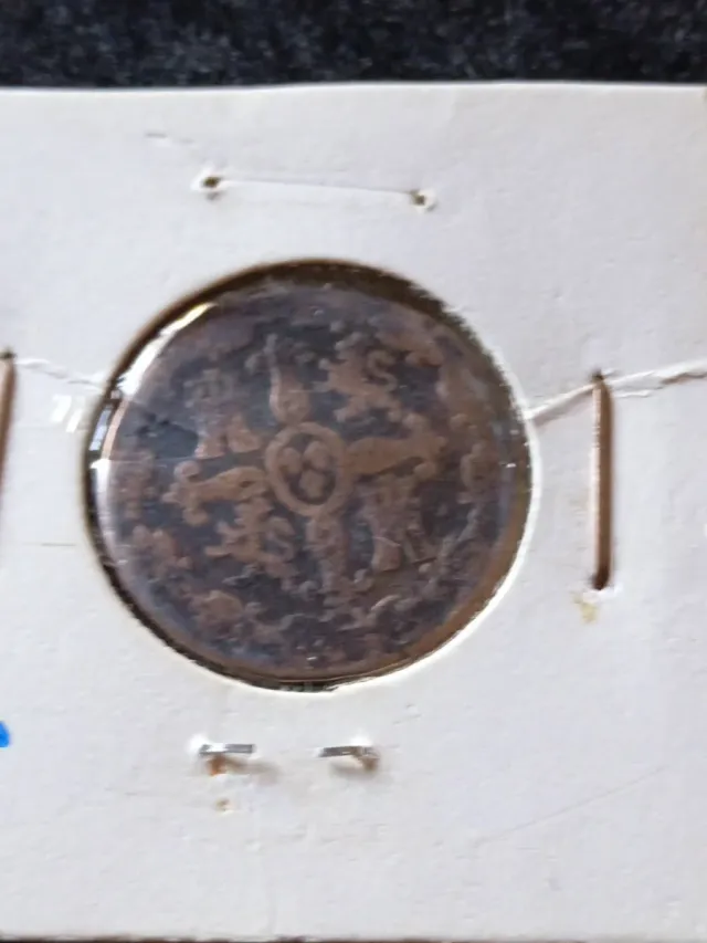 4 maravedís 1828 Fernando VII Segovia