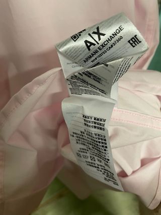 Camisa Armani Exchange Rosa