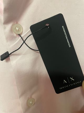 Camisa Armani Exchange Rosa