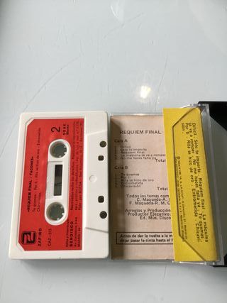 Casete Tacones Requiem Final Rock Original