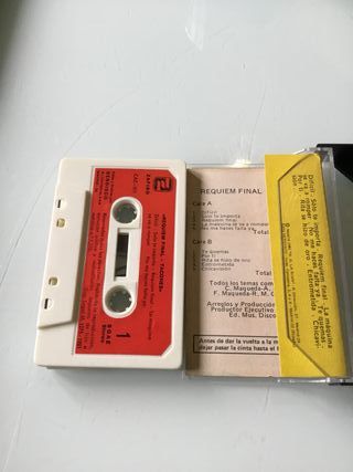 Casete Tacones Requiem Final Rock Original