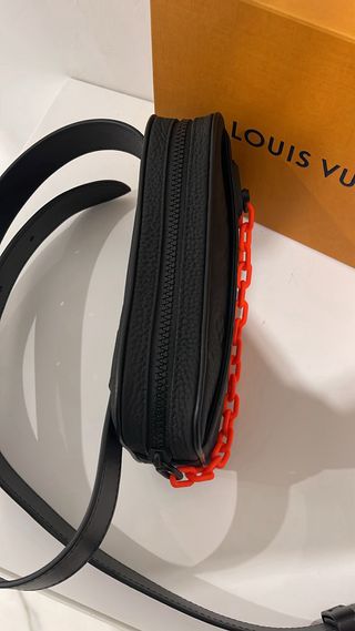 Riñonera Louis Vuitton x Virgil Abloh Negra