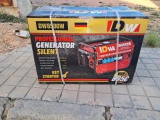 Generador gasolina 8500W Profesional Silencio