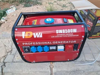 Generador gasolina 8500W Profesional Silencio