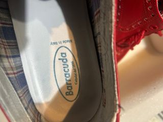 Scarpe rosse uomo Barracuda