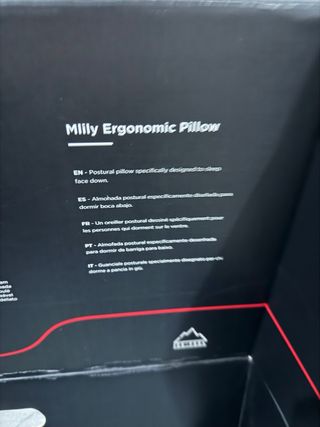 Almohada Cervical Ergonómica en Blanco