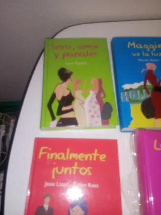 Lote de 7 libros ronanticos