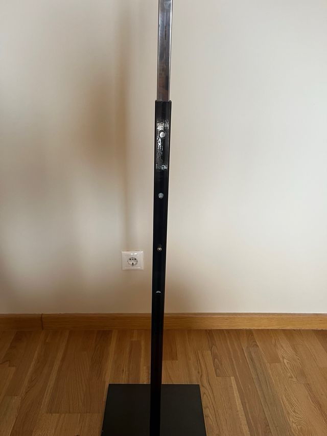 Burro perchero acero inox. altura regulable