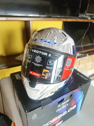 LS2, Casco Moto Integral VECTOR II FREEDOM Matt XL