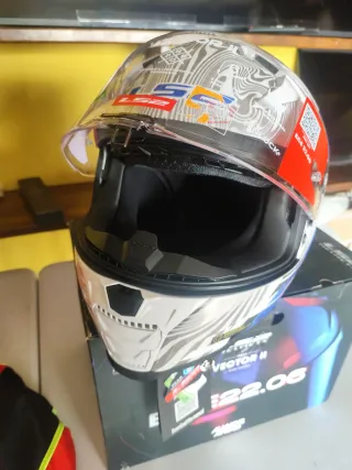 LS2, Casco Moto Integral VECTOR II FREEDOM Matt XL