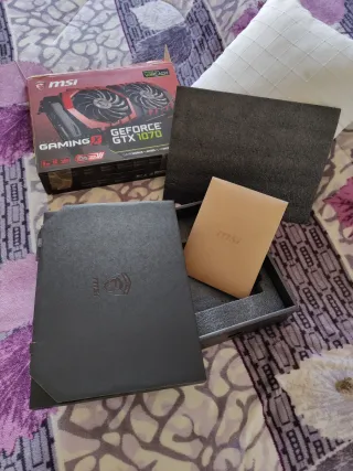 Cajas Tarjeta Gráfica MSI GeForce GTX 1070