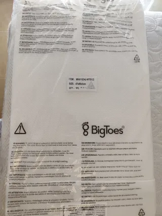 Colchón Minicuna BigToes Flex