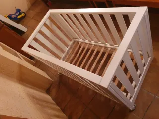 Cuna "look at me", para colchón 120x60