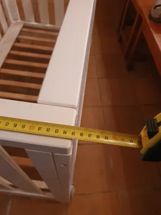 Cuna "look at me", para colchón 120x60