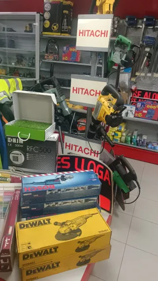 Expositor Hitachi para herramientas