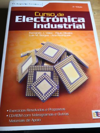 Lote Livros Técnicos C, PLC, Electrónica